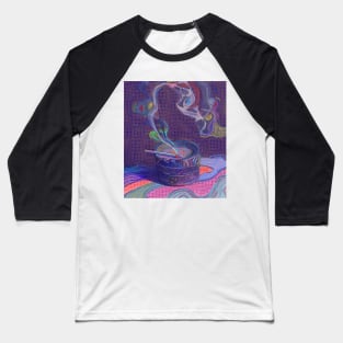 Smoking area painting Baseball T-Shirt